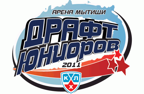 KHL Junior Draft 2010 Primary logo iron on transfers for T-shirts